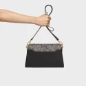 Bolso Bandolera Kaos Icon Negro Mediana 2002287551