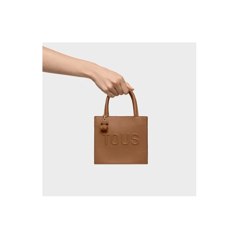 Bolso TOUS Mini Cube Brenda Camel 2002106646