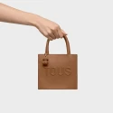 Bolso TOUS Mini Cube Brenda Camel 2002106646