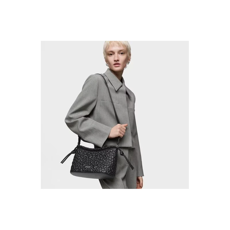 Bolso bandolera TOUS Puffy Bear Negra Mediana 2002185351