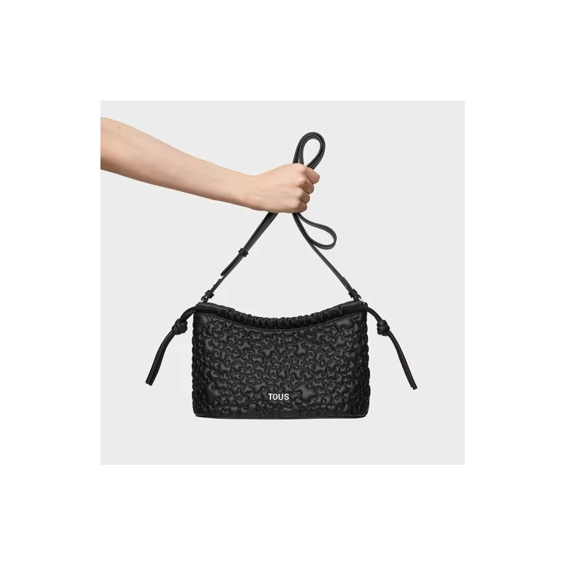 Bolso bandolera TOUS Puffy Bear Negra Mediana 2002185351