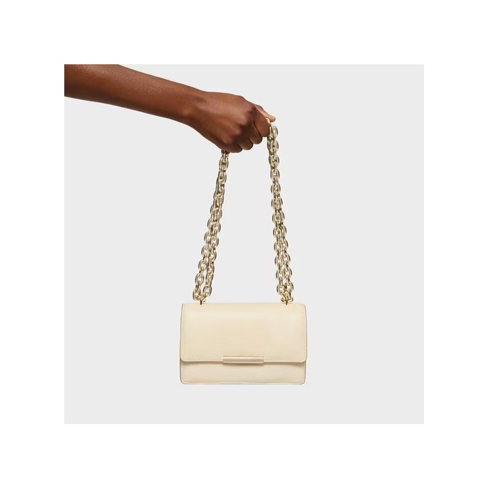 Bolso bandolera TOUS Audree Leather Piel Beige...