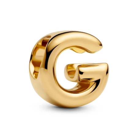 Charm Charm Pandora Alfabeto Letra G Baño Oro 763953C00