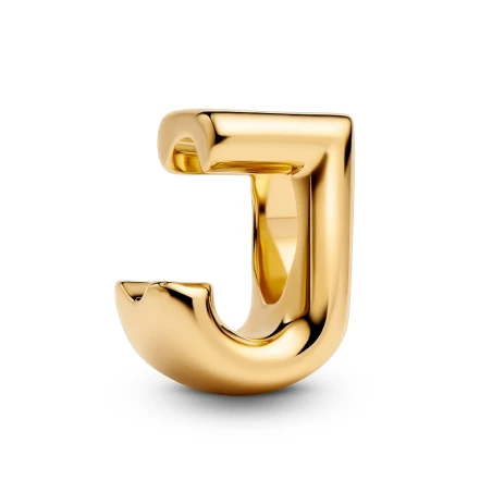 Charm Charm Pandora Alfabeto Letra J Baño Oro 763956C00