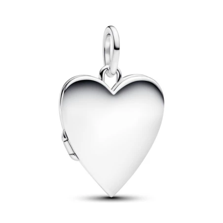 Colgante Pandora Etiqueta Grande Grabable Corazón Plata 394013C01