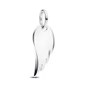 Colgante Pandora Etiqueta Grabable Ala de Ángel Plata 394014C00
