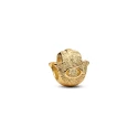 Charm Pandora Mini Mano de Fátima Textura Baño Oro 764042C00