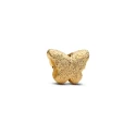 Charm Pandora Mini Mariposa Textura Baño Oro 764046C00