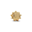 Charm Pandora Mini Sol Textura Baño Oro 764052C00