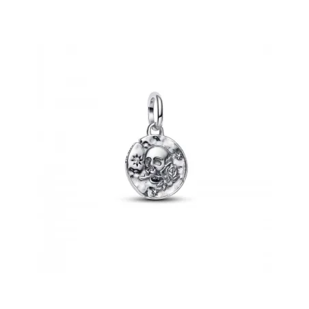 Charm Medallón Pandora Calavera Plata 794089C01