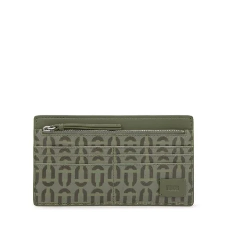 Billetera TOUS Double Way Manifesto Caqui Grande 2002308239