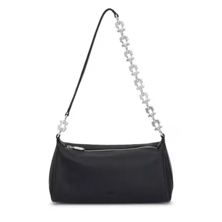 Bolso Bandolera Chain TOUS Fold Negro