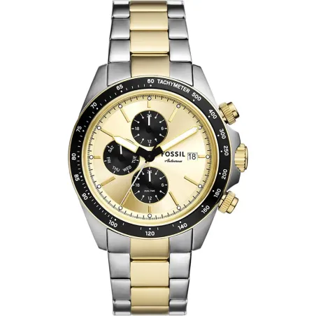 Reloj Fossil Autocross Plateado y Dorado Multifunción Hombre FS6126
