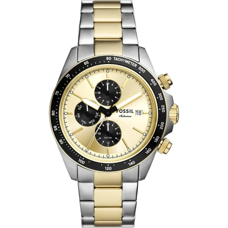 Reloj Fossil Autocross Plateado y Dorado Multifunción Hombre FS6126
