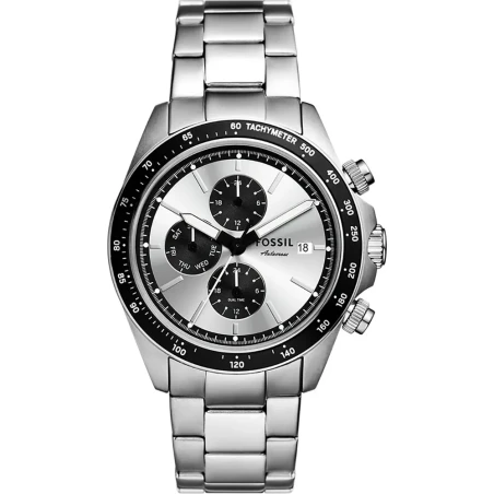 Reloj Fossil Autocross Plateado Multifunción Hombre FS6124
