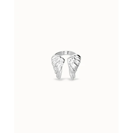 Anillo UNOde50 Alas Baño Plata ANI0857MTL000