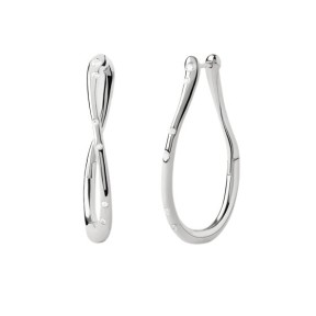 Pendientes PdPaola Aros Air Baño Rodio AR02-F50-U