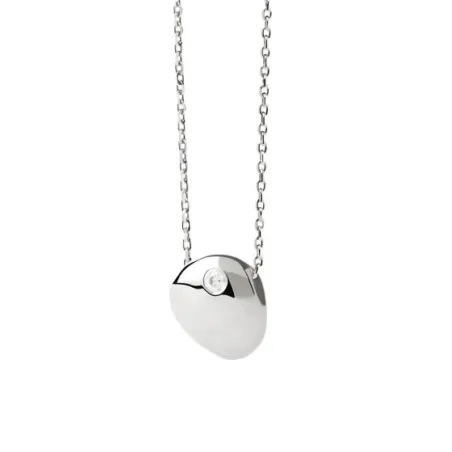 Collar PdPaola Wave Baño Rodio CO02-B09-U