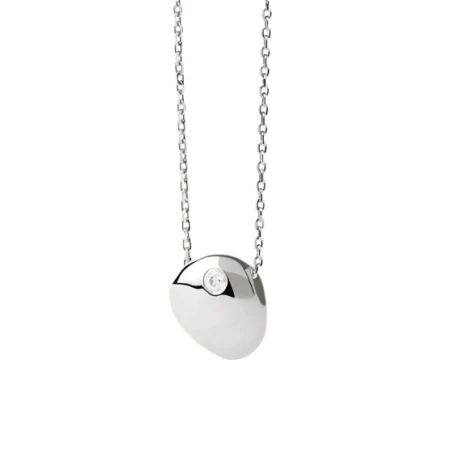 Collar PdPaola Wave Baño Rodio CO02-B09-U