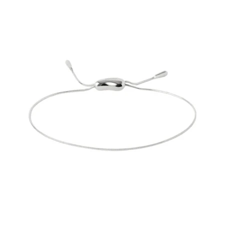 Pulsera Deslizante PdPaola Rodeo Baño Rodio PU02-987-U