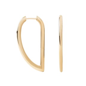 Pendientes Aros PdPaola Vento Baño Oro AR01-G31-U