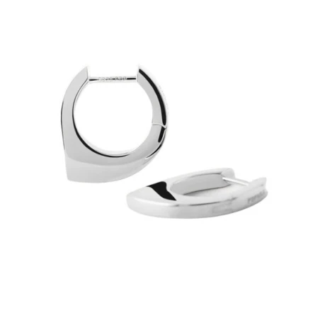 Pendientes Aros PdPaola Oda Baño Rodio AR02-G20-U