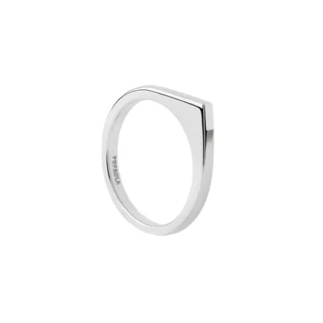 Anillo PdPaola Gloss Baño Rodio AN02-E91