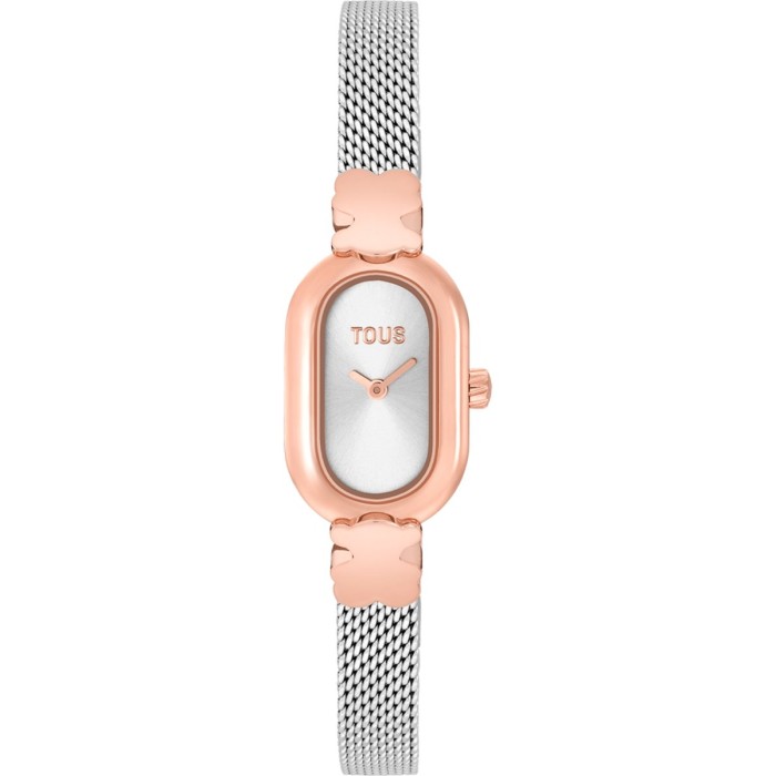 Reloj TOUS Watches Oval Icon Plateado y Rosado...