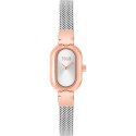 Reloj TOUS Watches Oval Icon Plateado y Rosado Analógico Mujer 3000145400