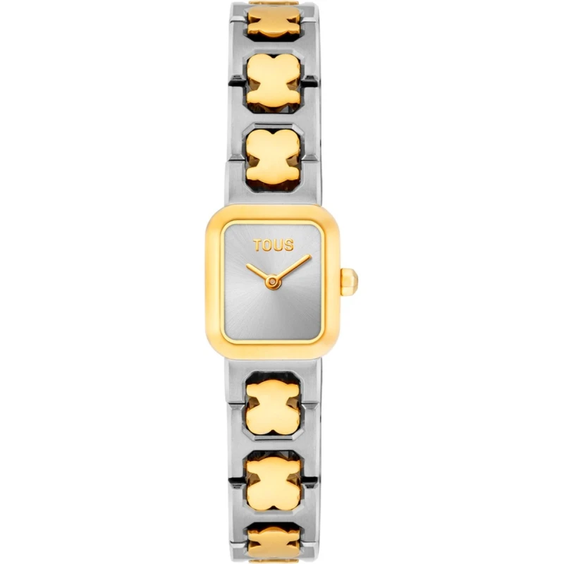 Reloj TOUS Watches Icon Time Plateado y Dorado Analógico Mujer 3000145900