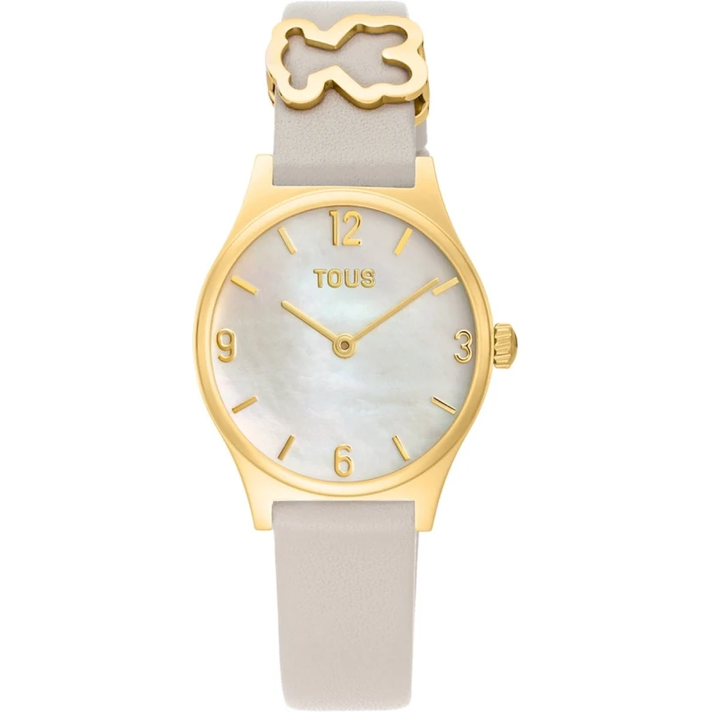 Reloj TOUS Watches Epic Icon Blanco y Dorado Analógico Mujer 3000143800