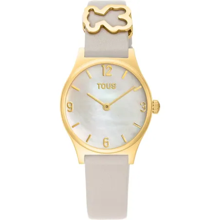 Reloj TOUS Watches Epic Icon Blanco y Dorado Analógico Mujer 3000143800