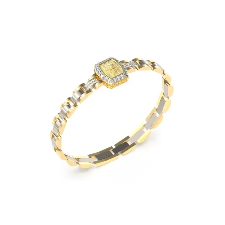 Pulsera Guess Lion King Acero Baño Bicolor Hombre JUMB05003JWYGSTT-U