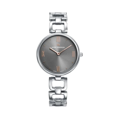 Reloj Mark Maddox Plateado y Gris Analógico Mujer MM1033-13