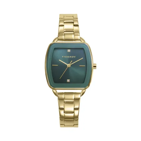 Reloj Viceroy Dorado y Verde Analógico Mujer 42454-67