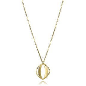 Collar Viceroy Fashion Acero Baño Oro y Circonitas...