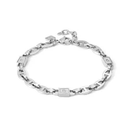 Pulsera Nomination Strong Acero y 3 Diamantes 028342/001