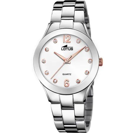 Reloj Lotus Bliss Plateado Analógico Mujer 18884/1