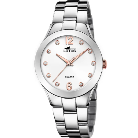Reloj Lotus Bliss Plateado Analógico Mujer 18884/1