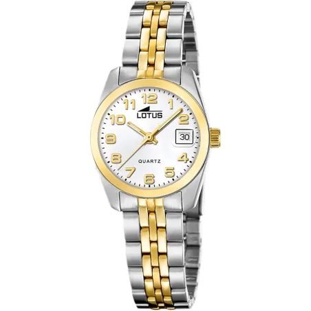 Reloj Lotus Old Money Bicolor Analógico Mujer 19014/1