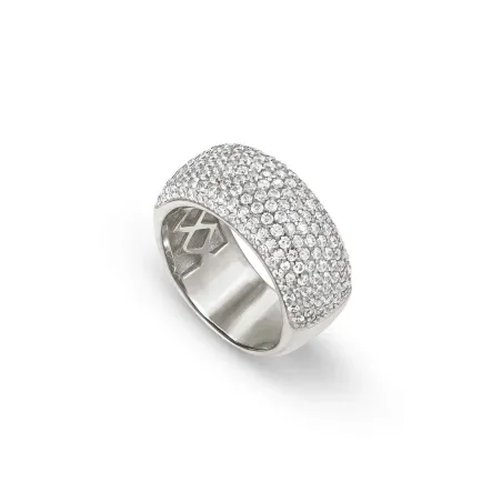 Anillo Nomination Enigmatic Shine Acero y Circonitas Blancas 242410/010/005