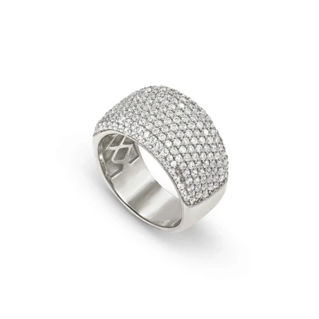 Anillo Nomination Enigmatic Shine Acero y Circonitas Blancas 242411/010/006