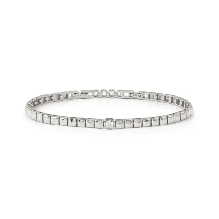 Pulsera Nomination Enigmatic Shine Acero y Circonita Blanca 242412/010