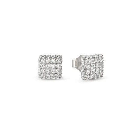 Pendientes Nomination Enigmatic Shine Cuadrados Acero y Circonitas Blancas 242418/010