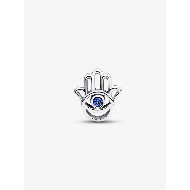 Charm Pandora Mano de Fátima Cristal Azul 794062C01