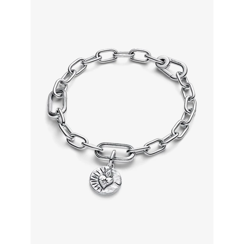 Charm Medallón Pandora Me Corazón Plata 793975C01