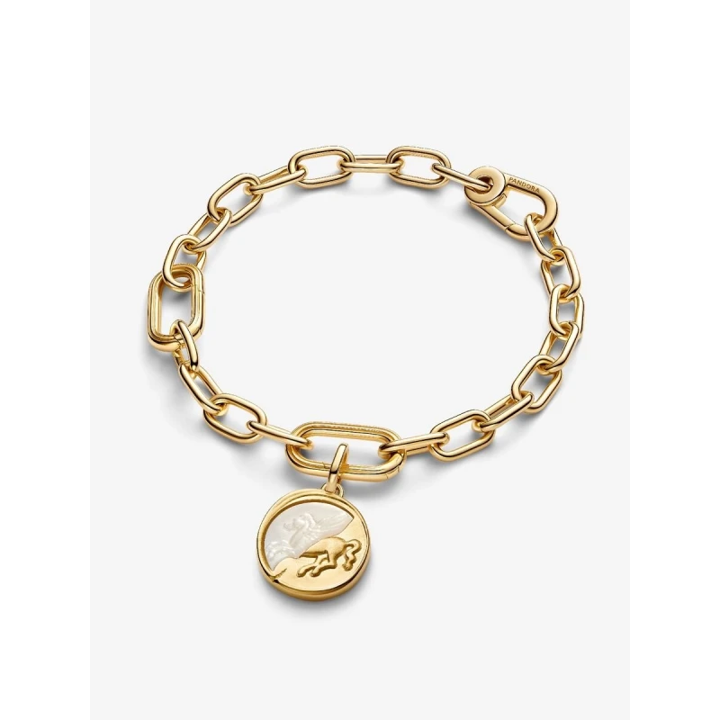 Charm Medallón Pandora Pegaso Baño Oro 764090C01