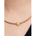 Charm Pandora Mini Sol Textura Baño Oro 764052C00