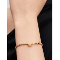 Charm Pandora Mini Estrella Textura Baño Oro 764050C00