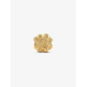 Charm Pandora Mini Trébol Textura Baño Oro 764047C00